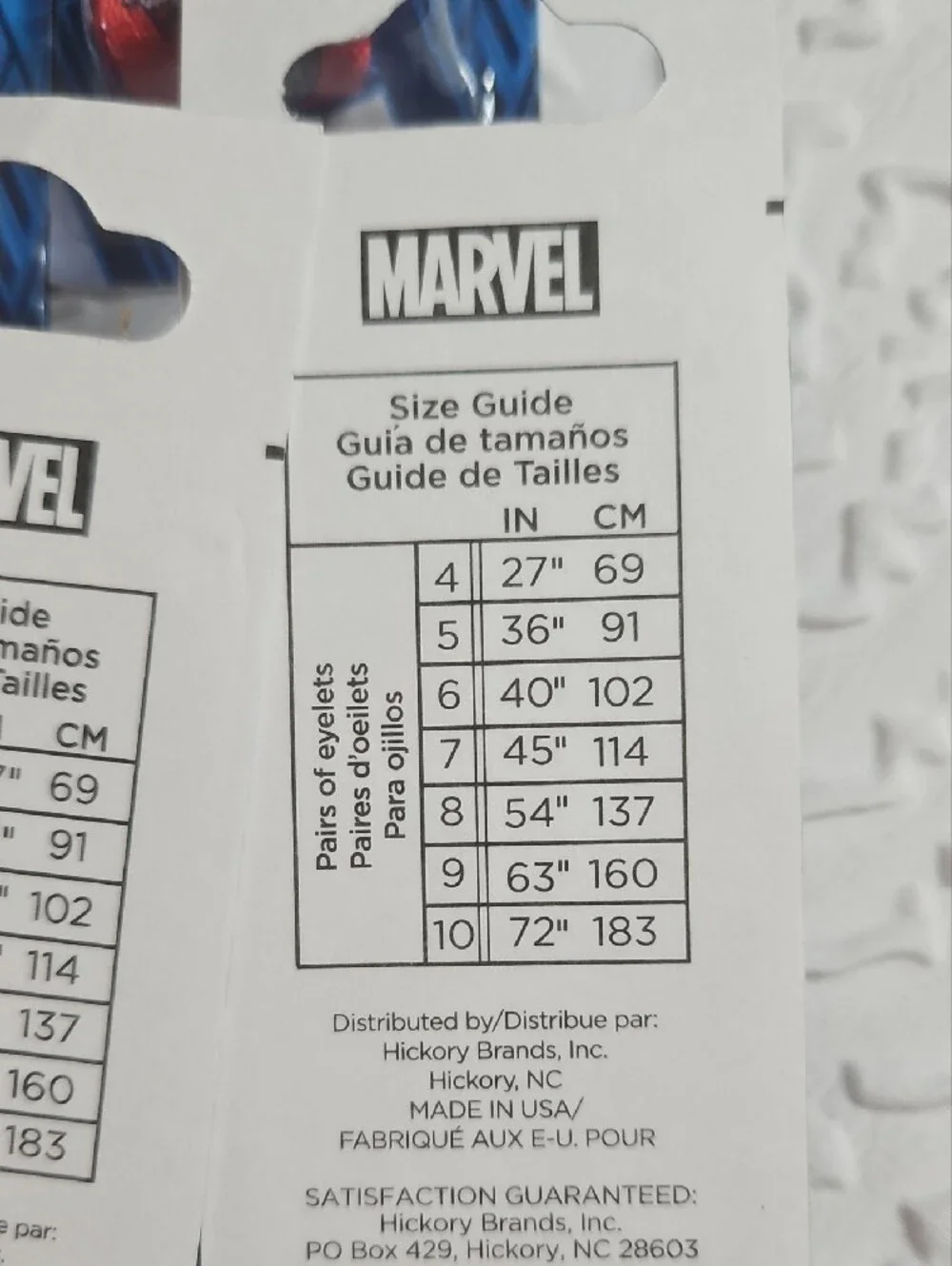Marvel Ultimate Spider-Man Red Shoe Laces 4 Packs 36 Inched